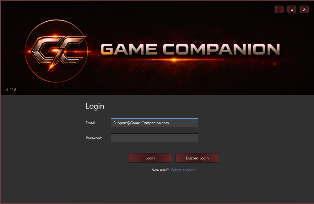 Desktop Login